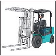 Forklift attachment: Load Stabilizer