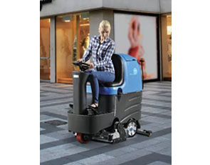 R-QQR Auto floor Scrubber-Sweeper