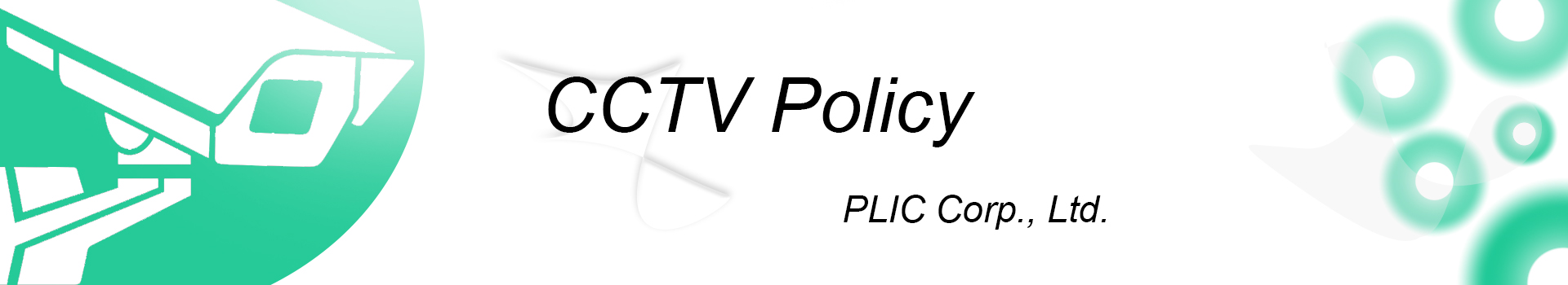 cctv policy